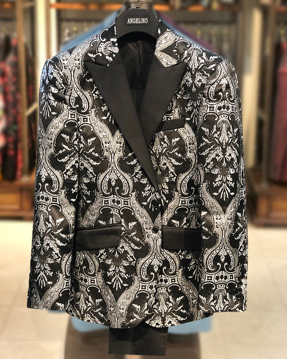 Prom Suits Silver, Victorian Jacket